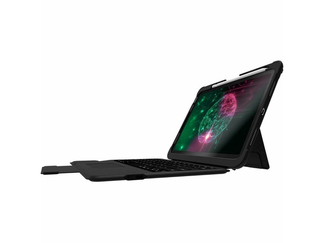 STM Goods Dux Rugged Keyboard/Cover Case Apple iPad 10th Generation Tablet Apple Pencil 1st Generation Black STM226402KX01