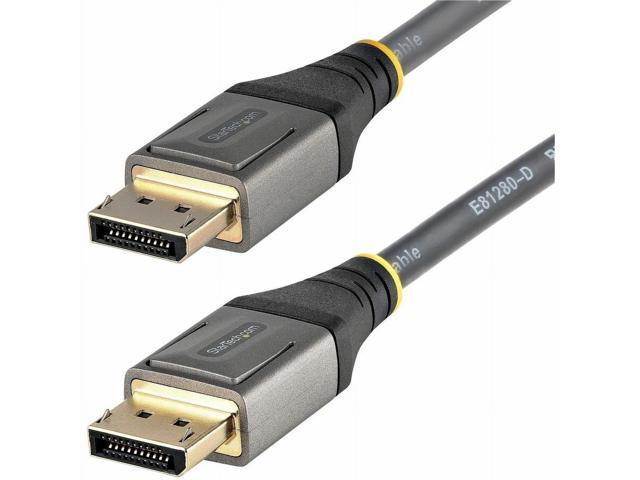 StarTech.com 1ft (30cm) DisplayPort 1.4 Cable 8K 60Hz HDR10 UHD 4K 120Hz Video DP to DP Monitor Cord DP 1.4 Cable M/M - image 6