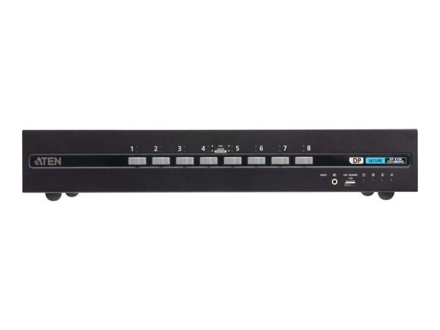 ATEN CS1148DP4C 8-Port USB DisplayPort Dual Display Secure KVM Switch with CAC
