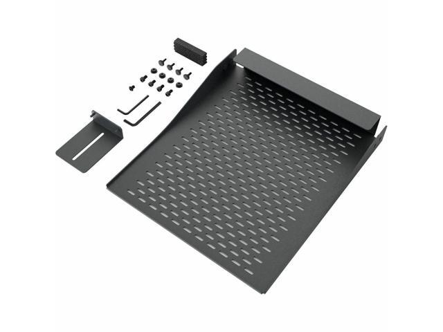 Heckler Design Mounting Panel for Camera Video Conferencing Camera Power Adapter PTZ Camera Video Bar Sound Bar Speaker Power Strip - Black Gray (h702-bg) - image 3