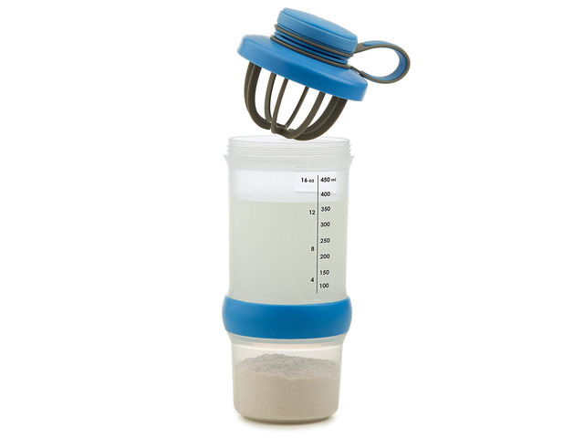 Prep Solutions by Progressive Snack and Shake Container - Blue
