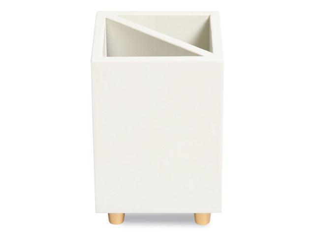 Juliet Pencil Cup 3'w x 3'd x 4'h White 3466U0312