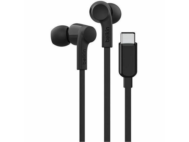 Belkin SoundForm USB-C Wired Earbuds with Adjustable Volume Limiter - Black - image 7