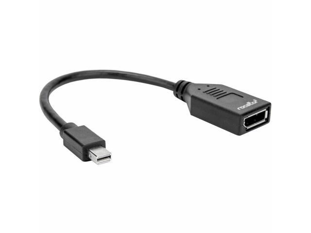 Rocstor 6in Mini DisplayPort to DisplayPort Video Cable Adapter M/F