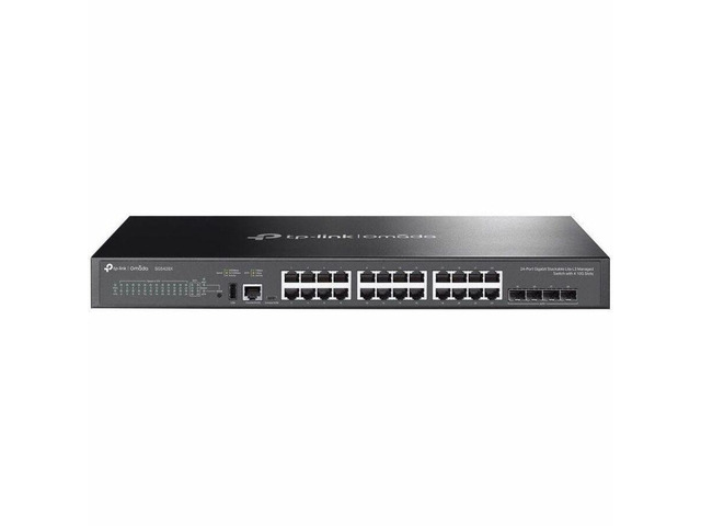 Omada Omada 24-Port Gigabit Stackable Lite L3 Managed Switch with 4? 10G Slots