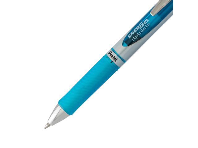 Pentel EnerGel RTX Retractable Gel Pens Medium Point Assorted Inks 3/Pack (BL77BP3M1)