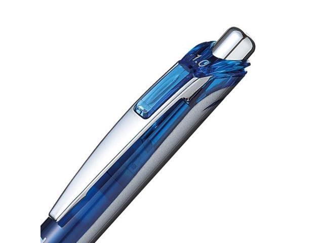 EnerGel RTX Gel Pen Retractable Bold 1 mm Blue Ink Blue/Gray Barrel Dozen BL80C