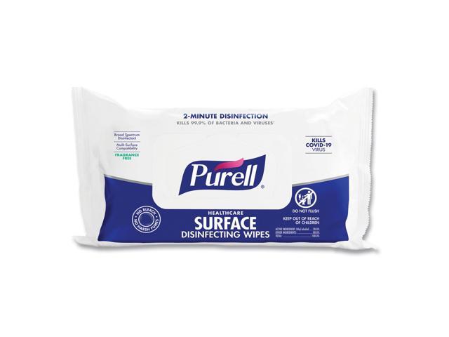 Purrell Healthcare Surface Disinfecting Wipes 72 Wipes 937012