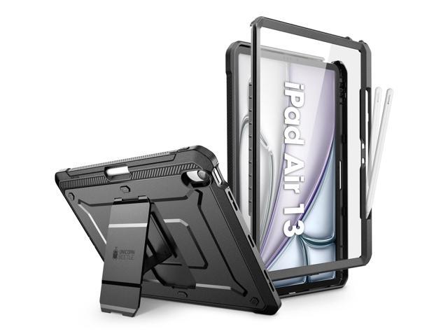 SUPCASE for iPad Air 13 Inch Case M2 2024 with Pencil Holder (Unicorn Beetle Pro) [Built-in Screen Protector & Stand] [Military-Grade Protection].