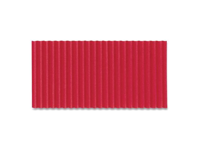 Corobuff Corrugated Paper Roll 48' x 25 ft Flame Red P0011031