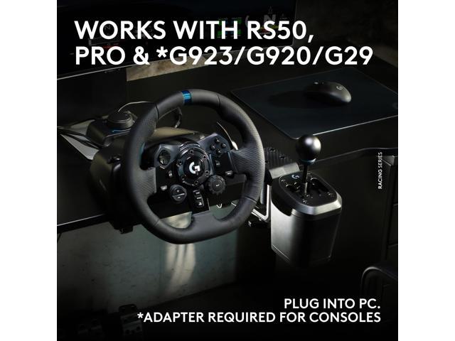 Logitech - RS H-SHIFTER Sim Racing Gear Shifter compatible with PRO, RS50 Racing Wheel Base - Black - image 11