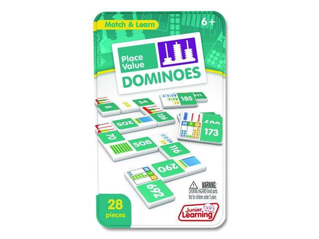 Place Value Dominoes 1 to 2 Players Grades 1 to 7 28 Pieces JL489