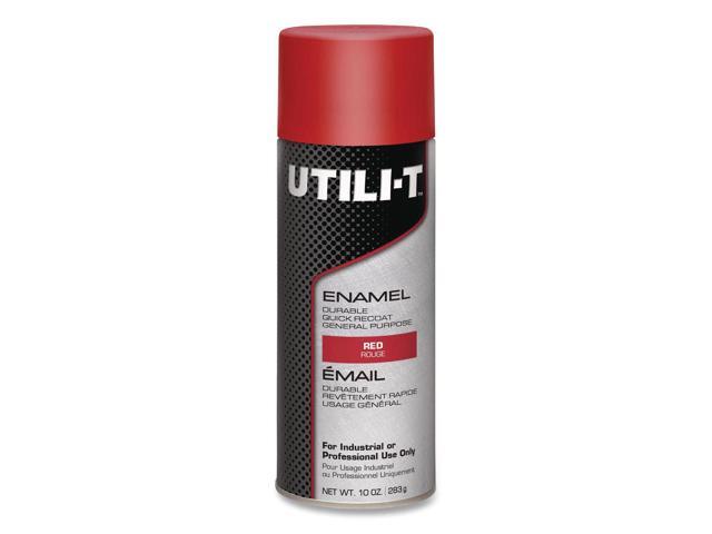 UTILI-T Spray Paint Red 10 oz Aerosol Can 6/Carton 387391 UTILI-T Spray Paint Red 10 oz Aerosol Can 6/Carton 387391