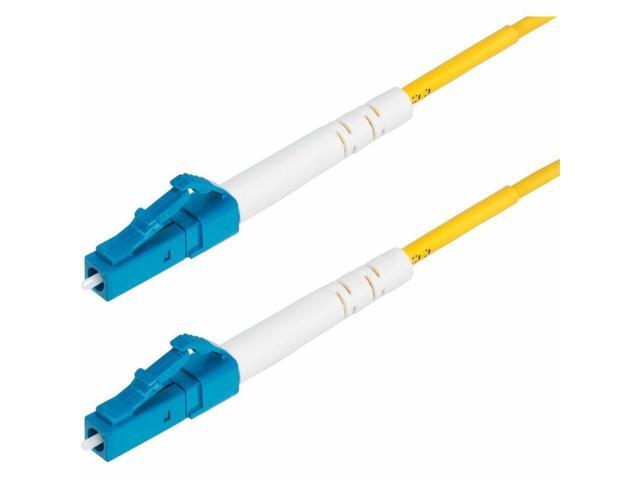 StarTech 2m (6.6ft) LC to LC (UPC) OS2 Single Mode Simplex Fiber Optic Cable