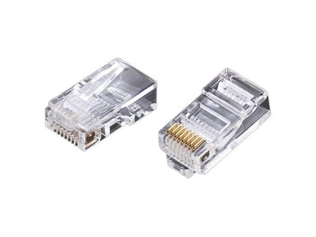 Weltron RJ-45 8P8C Modular Plug for Cat6 Rated Cable 44-751-8LB6N 447518LB6N
