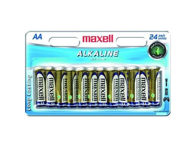 Maxell 723473 24-Pack AA Alkaline Battery Blister Pack