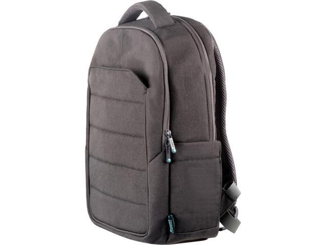 Greenee Eco Double Compartment 14' Device Backpack Gray/Green ELB14UF