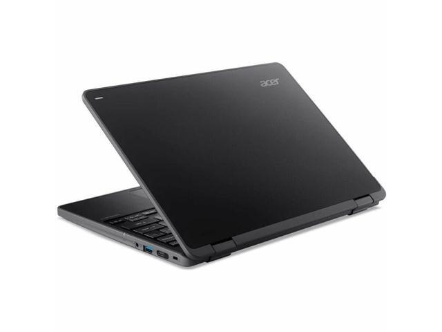 Acer - TravelMate B3 Spin 12 B312R-31 2-in-1 12.2" IPS LCD 1920 x 1200 (WUXGA) Touch Screen - Intel N-Series - 128GB eMMC - Black - image 8
