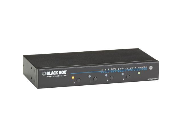 4 X 1 DVI AUDIO SWITCH