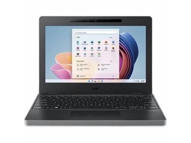 Acer - TravelMate B3 11 B311-34 11.6" IPS LCD 1366 x 768 (HD) Laptop - Intel N-Series with 4GB Memory - 128 GB eMMC - Black - image 7