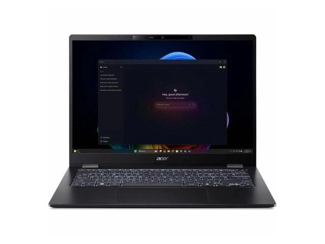 Acer - TravelMate P6 14 AI P614-54 14" IPS LCD 2880 x 1800 (WQXGA+) Laptop - Intel Core Ultra 5 with 16GB Memory - 1 TB SSD - Black - image 12