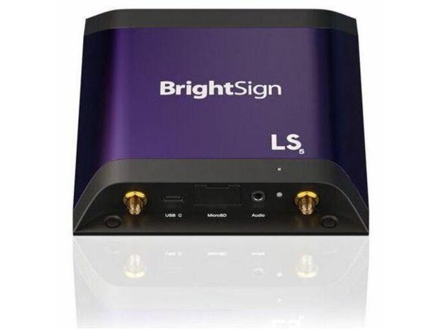 BrightSign LS445 4K Digital Signage Player H.265, HTML5, HDMI Out, Graphics & Audio