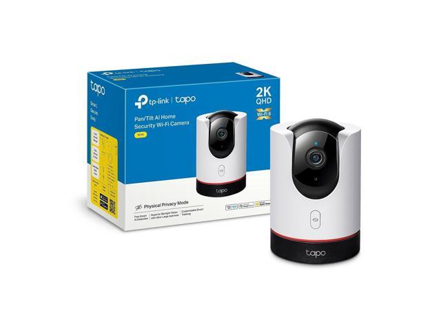 TP-Link - Tapo Pan-Tilt Indoor 2K Wi-Fi Security Plug-In Camera with Privacy Control and Smart Motion Tracking - No Monthly Fees - White - image 6