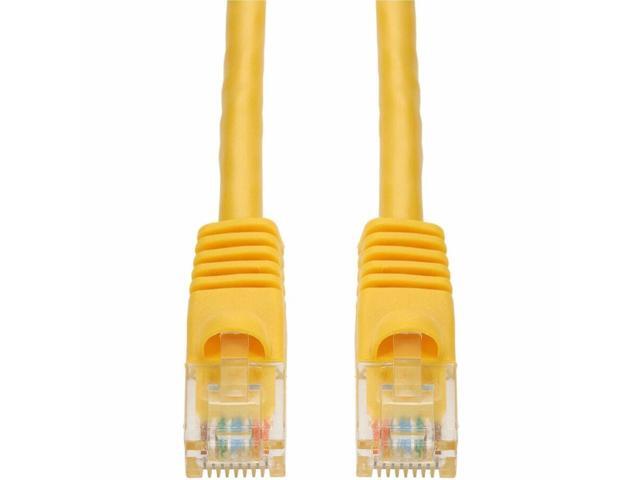 AddOn 10ft RJ-45 Male to RJ-45 Male Straight Yellow Cat6 UTP Copper PVC Patch Cable ADD10FCAT6YW