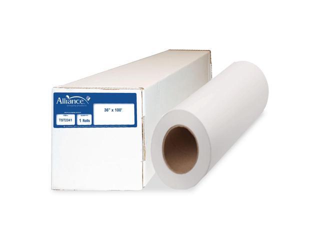 Professional Photo Paper Roll 8 mil 36' x 100 ft Glossy White TST2341