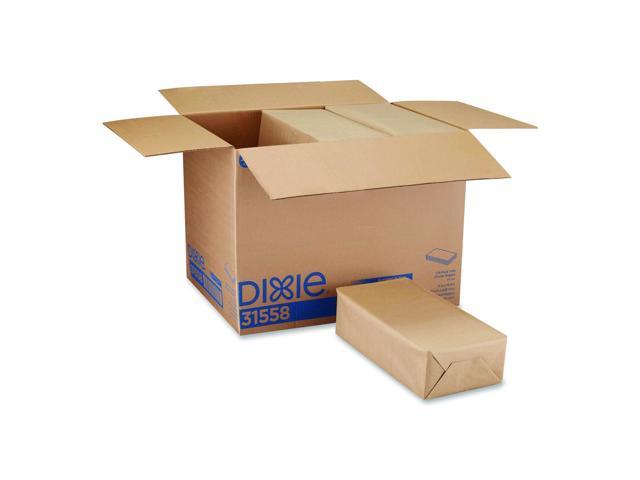 1/8-Fold Dinner Napkin 1-Ply 15 x 16.8 White 350/Pack 12 Packs/Carton 31558