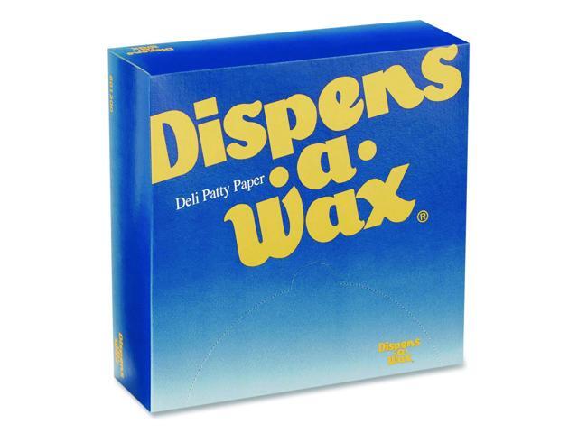 Dispens-A-Wax Waxed Deli Patty Paper 6 x 6 1000/Box 10 Boxes/Carton 801200