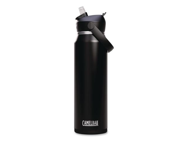Thrive FlipStraw Stainless Steel Vacuum Insulated Water Bottle 32 oz Black 2855001001