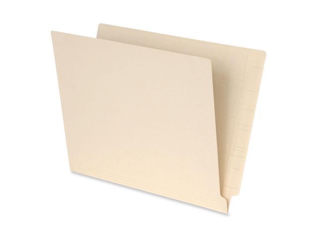 Manila End Tab Folders Straight Tabs Letter Size 0.75' Expansion Manila 100/Box 1007040