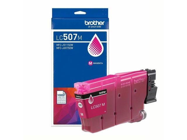 Brother Genuine LC507M Ultra High Yield Magenta Ink Cartridge