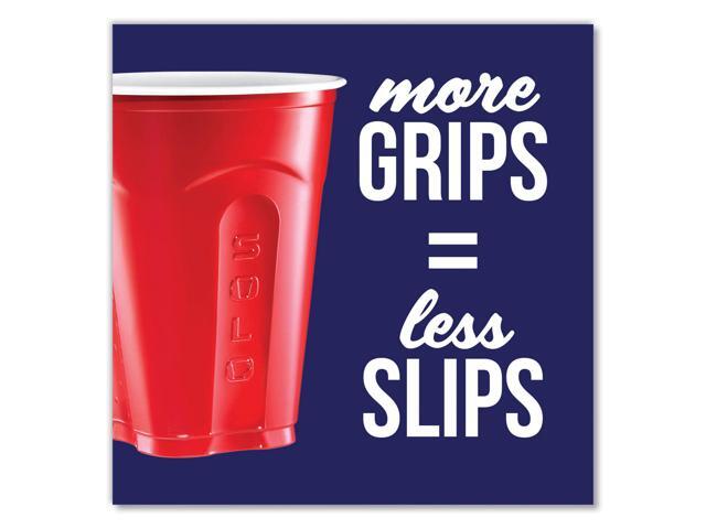 Squared Plastic Party Cups 18 oz Red 240/Carton SQ182020004