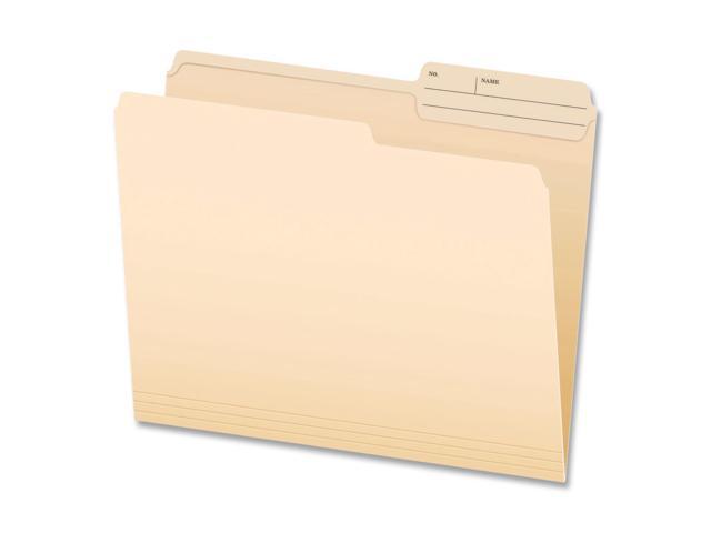 Manila File Folders 2/5-Cut Tabs: Right Letter Size 0.75' Expansion Manila 100/Box 1007078
