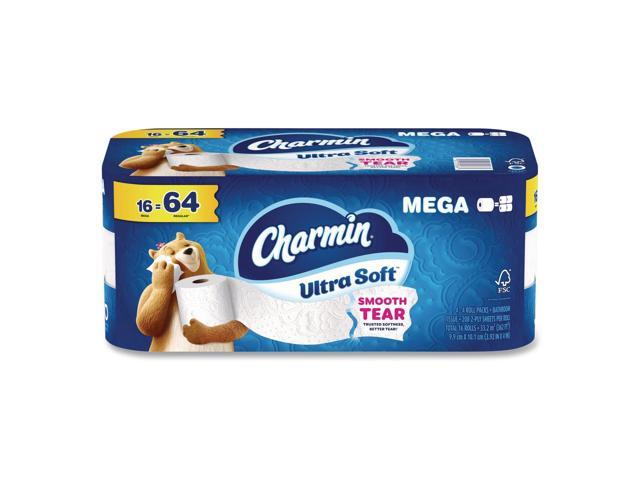 Ultra Soft Bathroom Tissue Septic Safe 2-Ply White 208 Sheets/Roll 16 Rolls/Carton 80835941