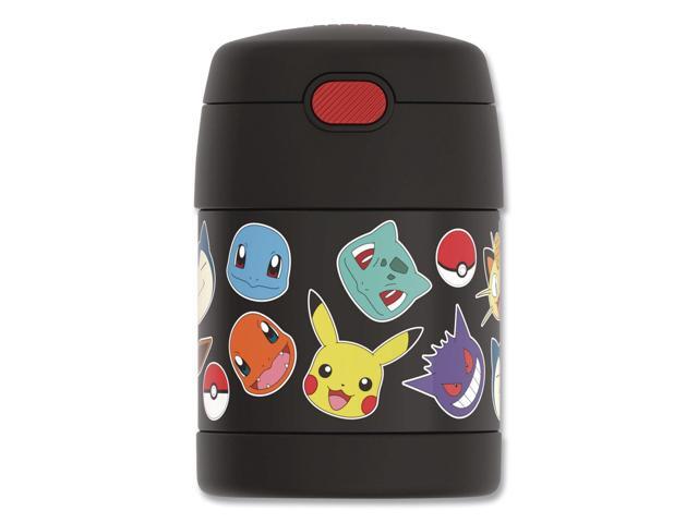 FUNtainer Pokemon Two-Compartment Food Jar 10 oz Black/Multicolor F3103PM6M