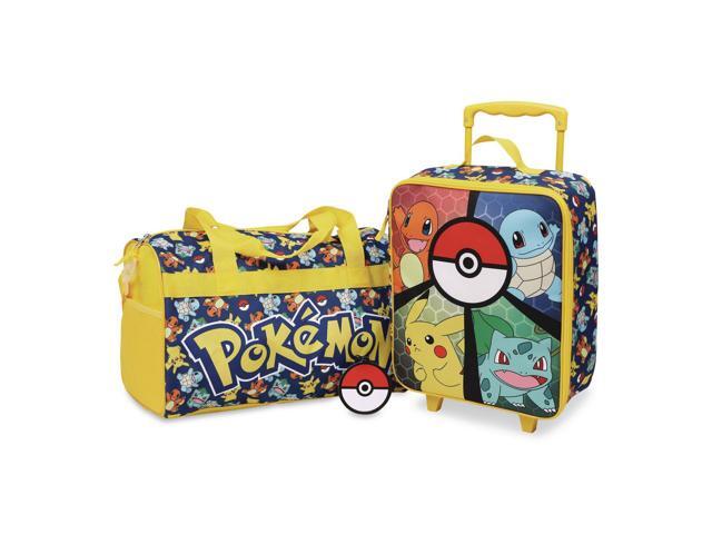 Three-Piece Pokemon Carry-On Luggage Set 11.75 x 6 x 14 DBY6SRZPOKPP00