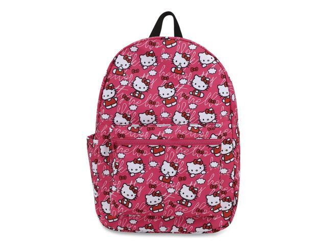 Hello Kitty Travel Backpack Fits Devices Up to 15' 12 x 7 x 16.5 Multicolor BPY68G5HKCPP00