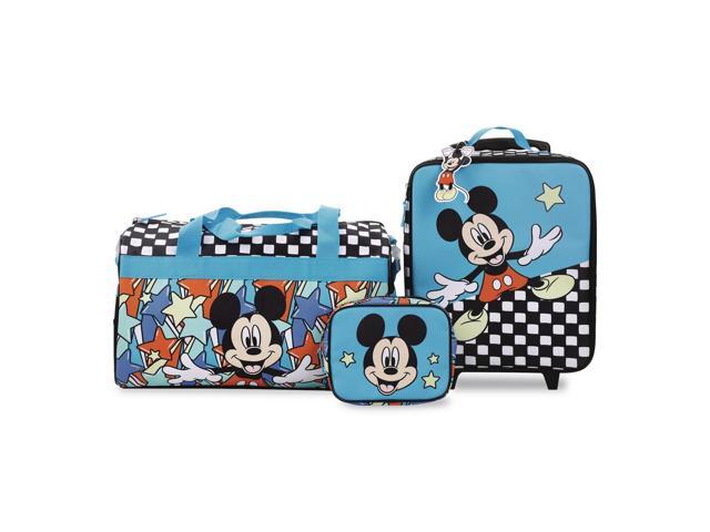Four-Piece Mickey Mouse Carry-On Luggage Set 11.75 x 6 x 14 LRY6U4CDSYPP00