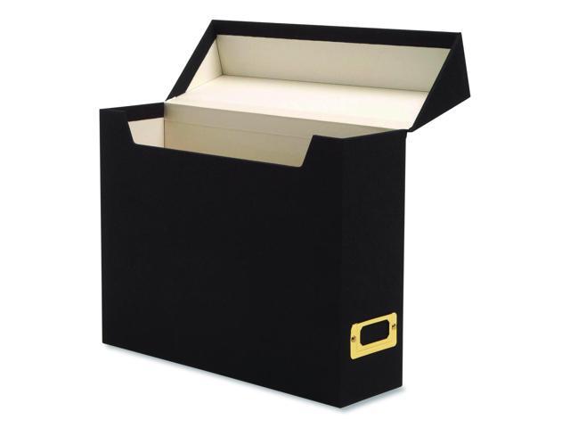 Flip Top File Box Letter Files 13 x 3.7 x 10 Charcoal 70233