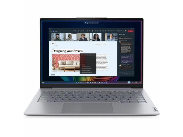 Lenovo - ThinkBook 14 Gen 9 14" Copilot+ PC - Latest Model - Intel Ultra 5 with 16GB Memory - 512GB SSD - Arctic Grey - image 10