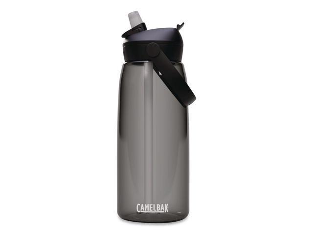 Thrive FlipStraw Plastic Water Bottle 32 oz Charcoal 2852001001