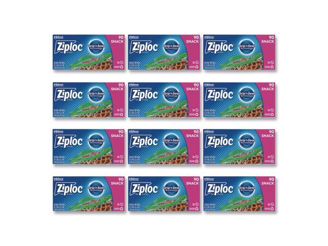 Seal Top Snack Bags Snack 6.5' x 3.25' Clear 90 Bags/Box 12 Boxes/Carton 315892