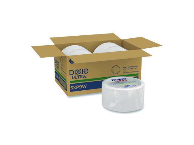 Heavy-Weight Paper Plates 8.5' dia 125/Pack 4 Packs/Carton SXP9W