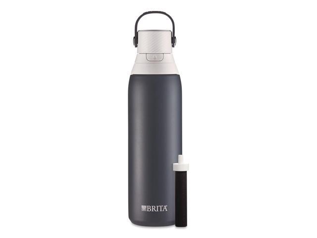 Stainless Steel Filtered Water Bottle. 20 oz Carbon 36447