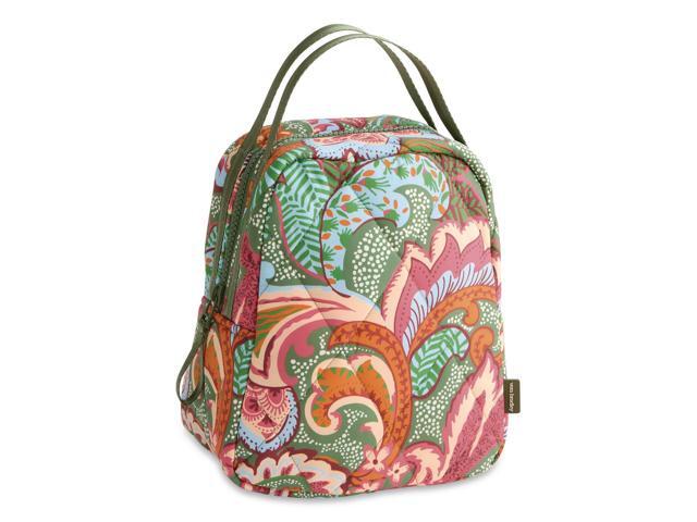 Insulated Lunch Bag 7.25 x 4.25 x 9 Leaf Me Not Paisley 5050922537