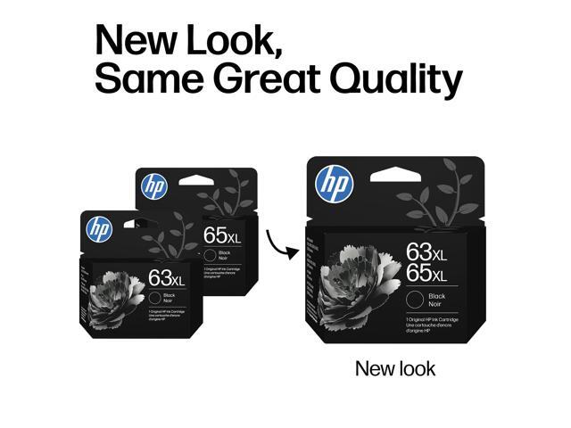 HP 63XL/65XL Original Inkjet Ink Cartridge Black Pack