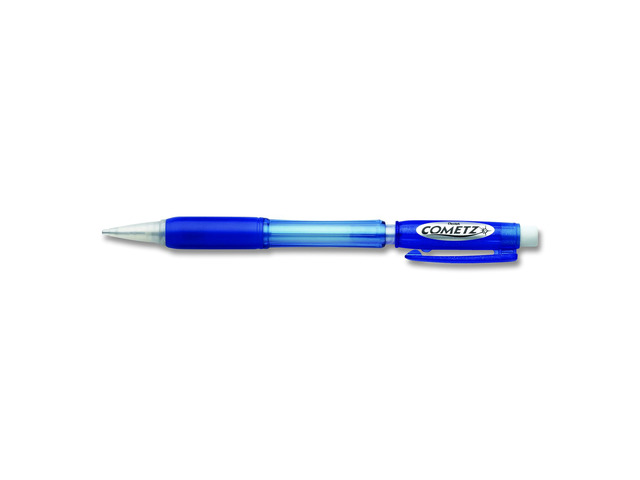 Cometz Mechanical Pencil 0.9 mm HB #2 Black Lead Blue Barrel Dozen AX119C